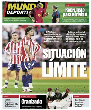 Cubierta Mundo Deportivo
