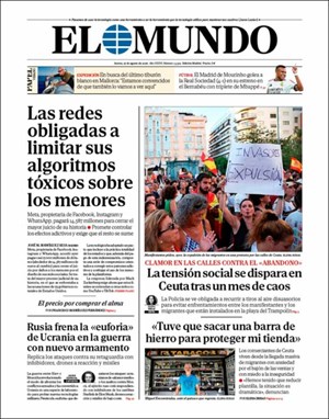 Cubierta El Mundo