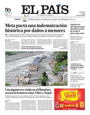 Cubierta El País