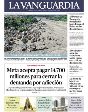 Cubierta La Vanguardia