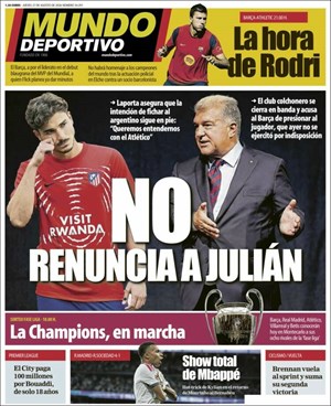 Cubierta Mundo Deportivo