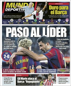 Cubierta Mundo Deportivo