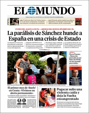 Cubierta El Mundo