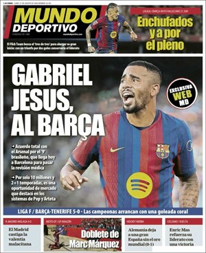 Cubierta Mundo Deportivo