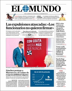 Cubierta El Mundo