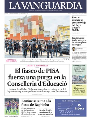 Cubierta La Vanguardia