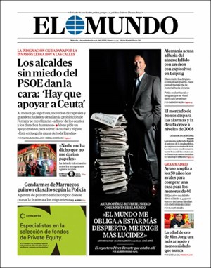 Cubierta El Mundo