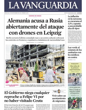 Cubierta La Vanguardia
