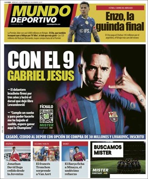 Cubierta Mundo Deportivo