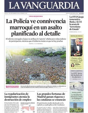 Cubierta La Vanguardia