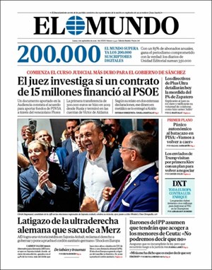 Cubierta El Mundo