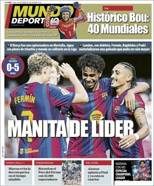 Cubierta Mundo Deportivo