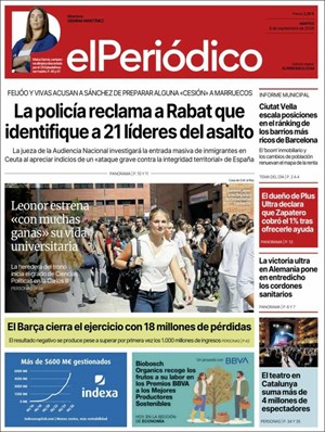 Cubierta El Periódico