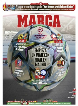 Cubierta Marca