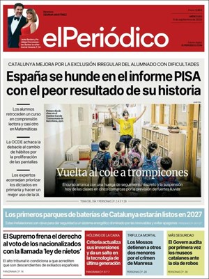 Cubierta El Periódico