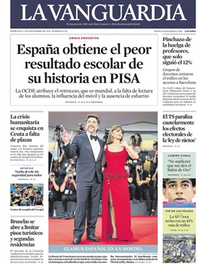 Cubierta La Vanguardia