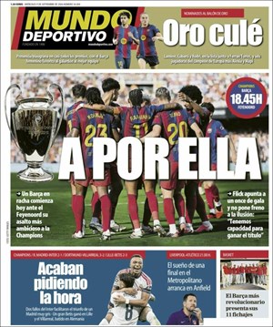 Cubierta Mundo Deportivo