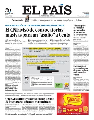 Cubierta El País