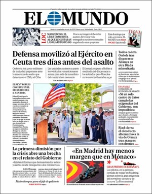 Cubierta El Mundo