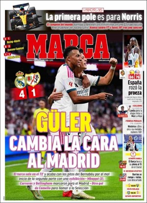 Cubierta Marca