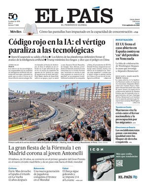 Cubierta El País