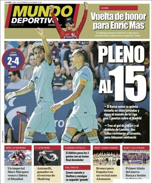 Cubierta Mundo Deportivo