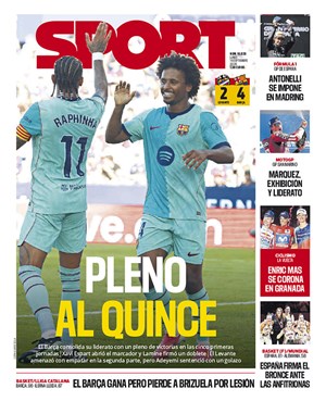 Cubierta Sport