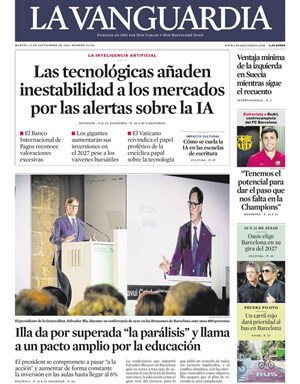 Cubierta La Vanguardia