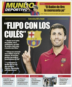 Cubierta Mundo Deportivo