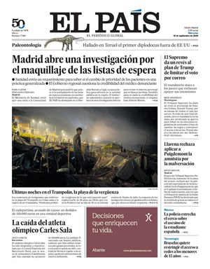 Cubierta El País