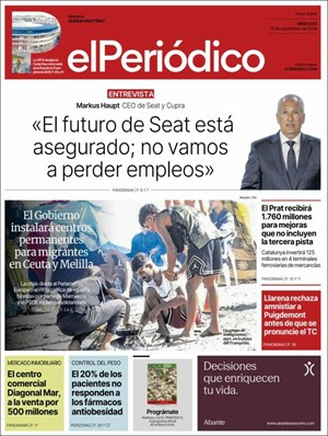 Cubierta El Periódico