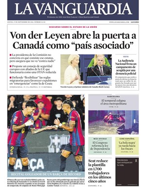 Cubierta La Vanguardia