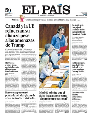 Cubierta El País