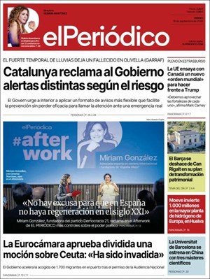 Cubierta El Periódico