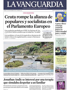 Cubierta La Vanguardia