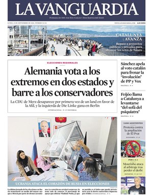 Cubierta La Vanguardia