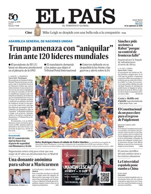 Cubierta El País