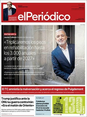 Cubierta El Periódico