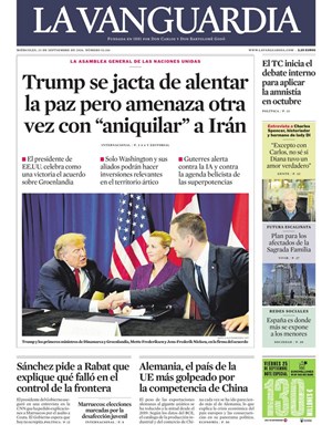 Cubierta La Vanguardia