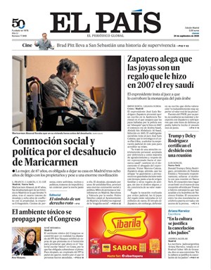 Cubierta El País