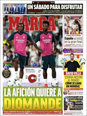 Cubierta Marca