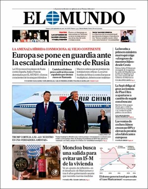 Cubierta El Mundo