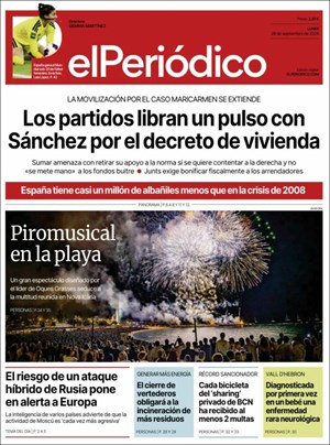 Cubierta El Periódico