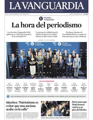 Cubierta La Vanguardia