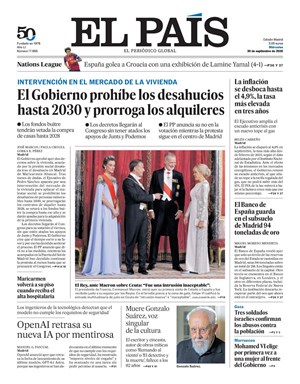 Cubierta El País