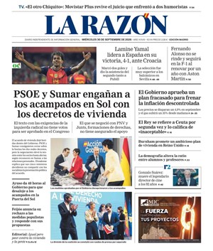 Cubierta La Razón