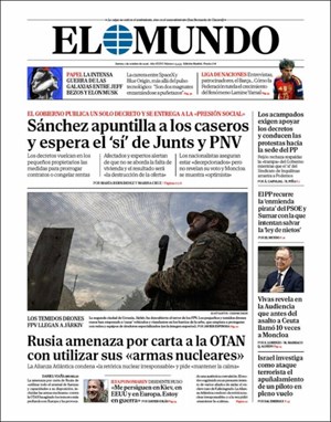 Cubierta El Mundo