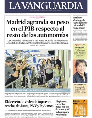 Cubierta La Vanguardia