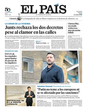 Cubierta El País