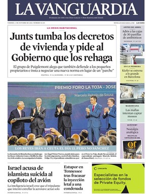 Cubierta La Vanguardia